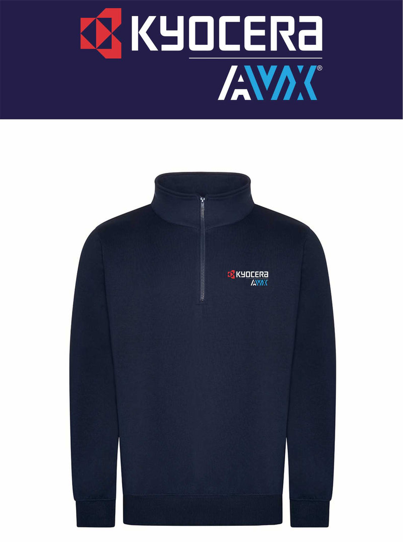 AVX 1/4 Zip Navy