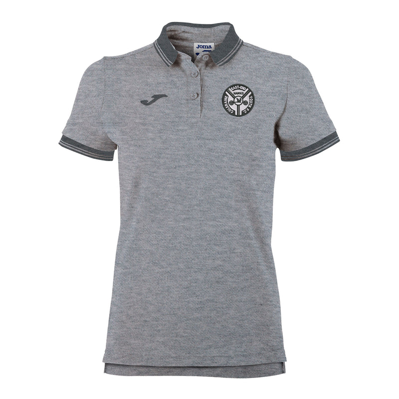 East-End Youth FC - Womens Supporters Polo (LIGHT GREY)