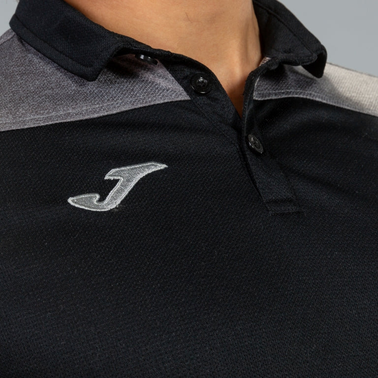 East-End Youth FC - Coach Polo Shirt (BLACK & GREY)