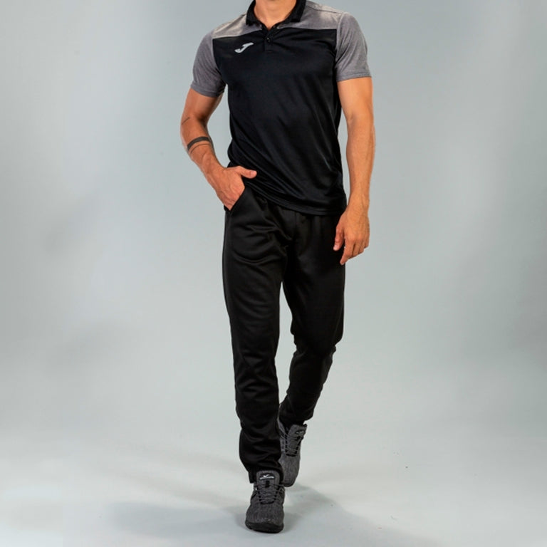 East-End Youth FC - Coach Polo Shirt (BLACK & GREY)